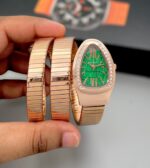 BVLGAR_I X Tadao Ando – For Her | Slim, Elegant Snake Dial Watch - Image 3