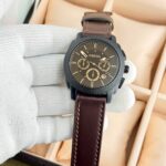 Fossi_l Analog Watch - Brown Leather Strep